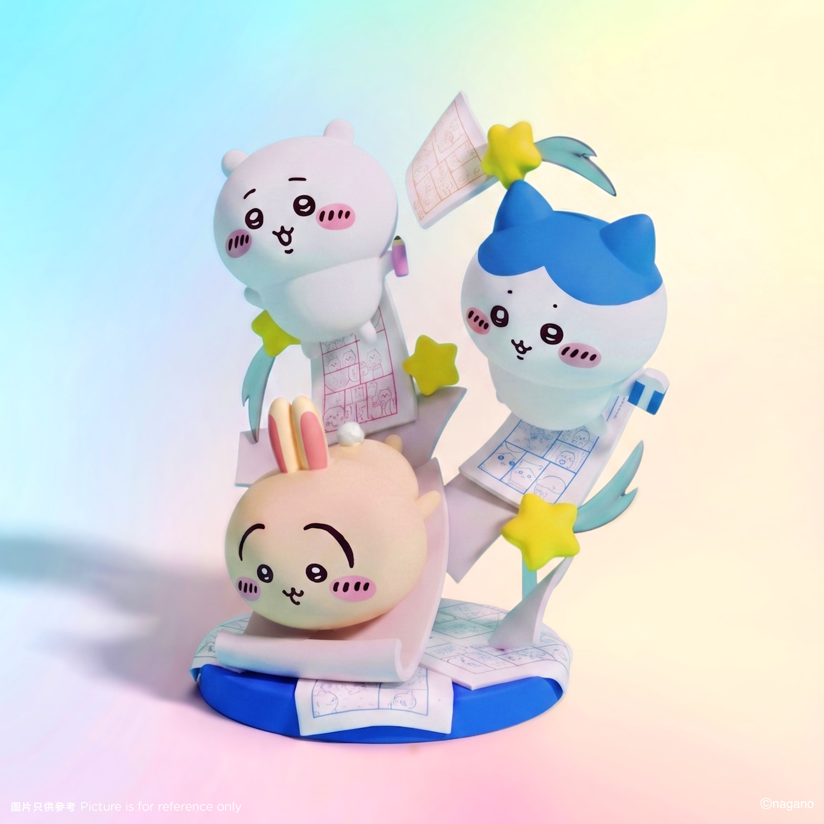 [Pre-order] (Limited) Chiikawa Artiverse Hong Kong (pop-up store for exhibition) - CHIIKAWA ARTIVERSE Glow-in-the-Dark 3D Figure