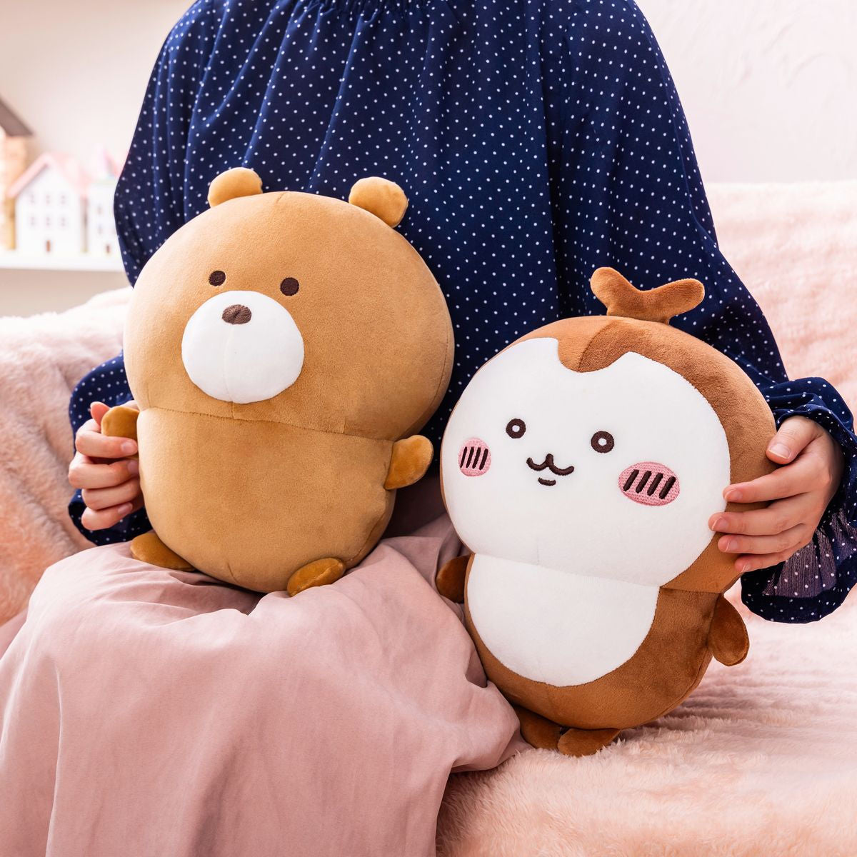 [Pre-order] "Chiikawa" Chiikawa Park Huggable Plush Cushion - Chiikawa Bear Plush Toy