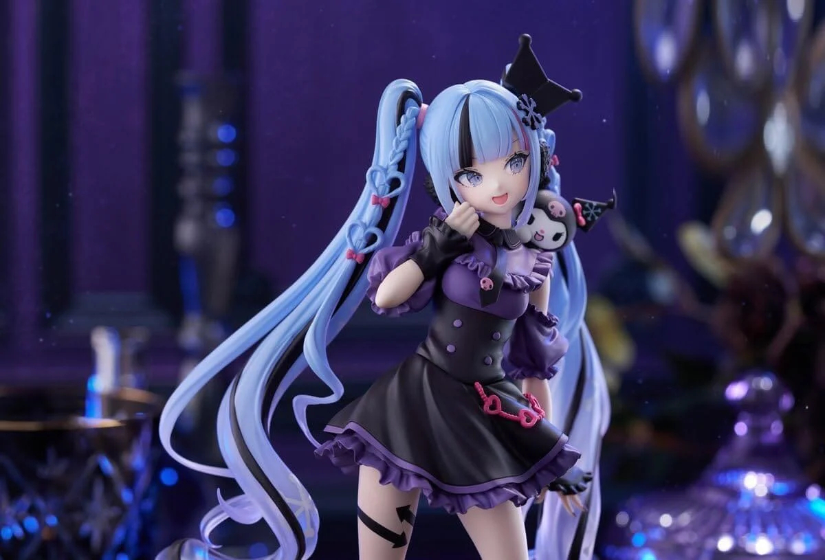 [Pre-order] Snow Miku x Kuromi Trio-Try-iT Figure "Choppiri Gothic" - Hatsune Miku x Sanrio Characters