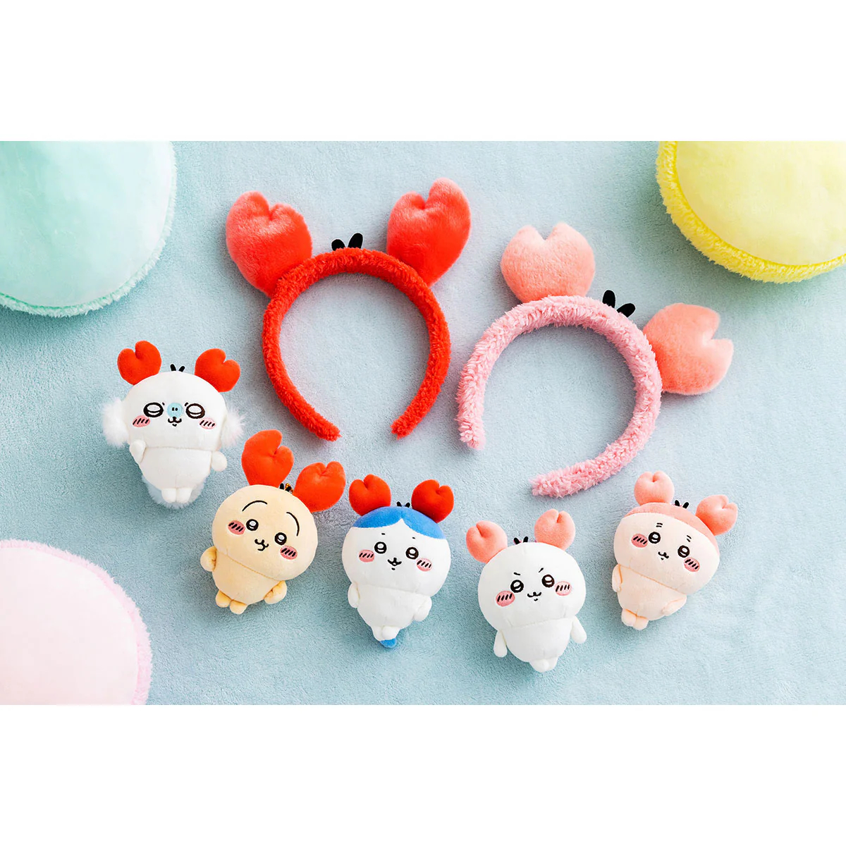 [Pre-order] "Chiikawa"  Crab Chiikawa Mascot - Hachiware