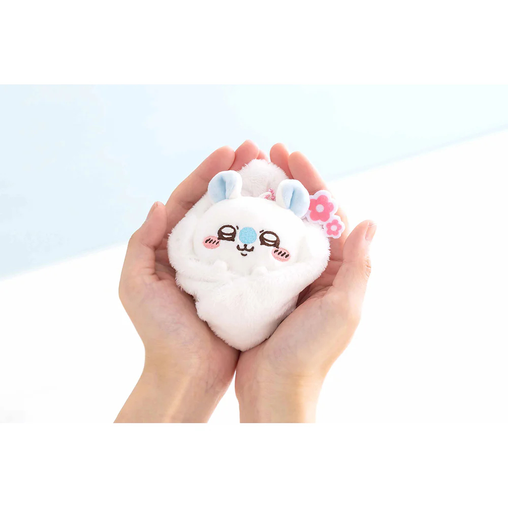 [Pre-order] "Chiikawa" Plush Mascot - Swaddle Fluffy Momonga