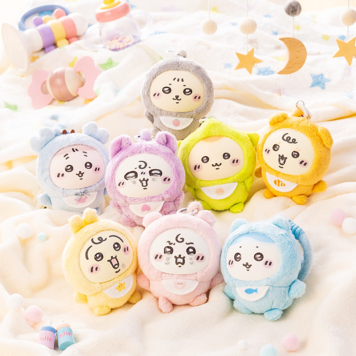[Pre-order] "Chiikawa" Chiikawa Baby Kiramekko - Hachiware