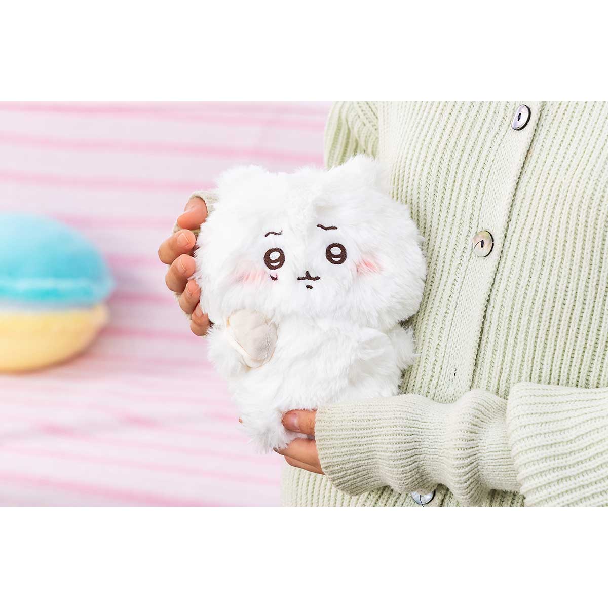 [Pre-order] "Chiikawa" Chiikawa Plush Toy with Extra-Large Hair - Chiikawa