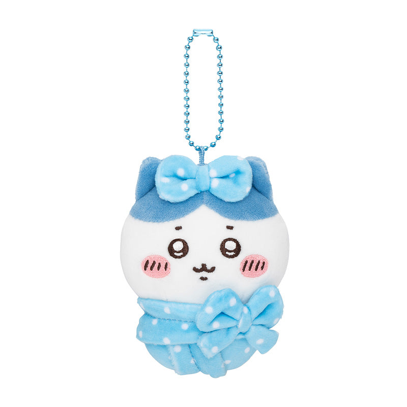 [Pre-order] "Chiikawa" Kyutto Swaddled Mini Plush Mascot - Hachiware