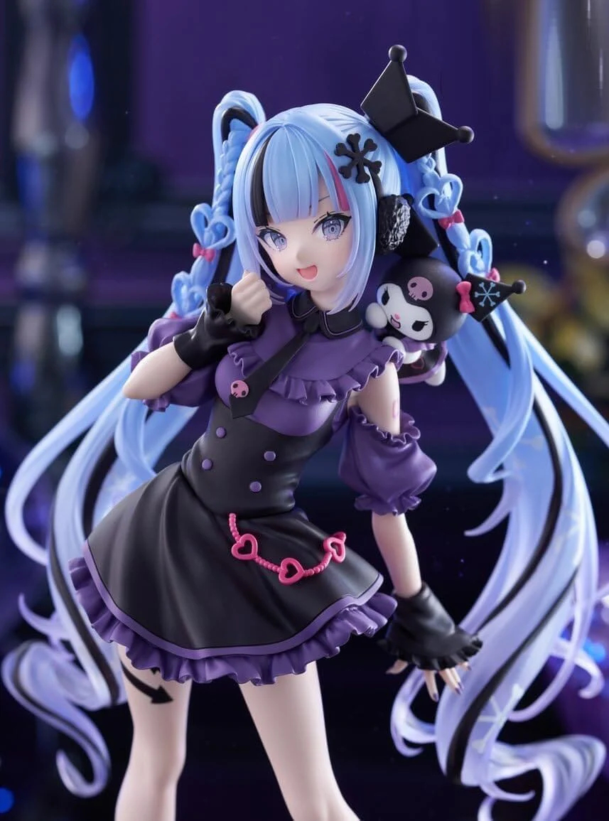 [Pre-order] Snow Miku x Kuromi Trio-Try-iT Figure "Choppiri Gothic" - Hatsune Miku x Sanrio Characters
