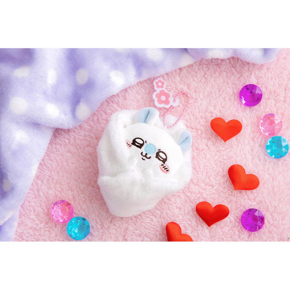 [Pre-order] "Chiikawa" Plush Mascot - Swaddle Fluffy Momonga