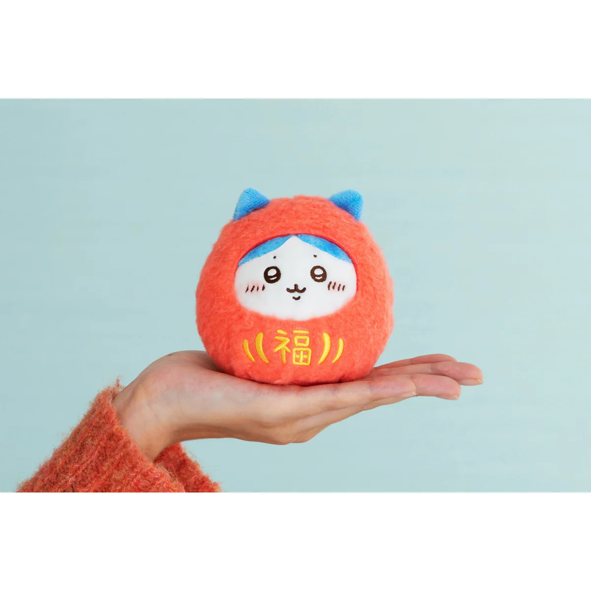 [Pre-order] "Chiikawa" Daruma! Rolling Tumbler Plush Toy - Hachiware