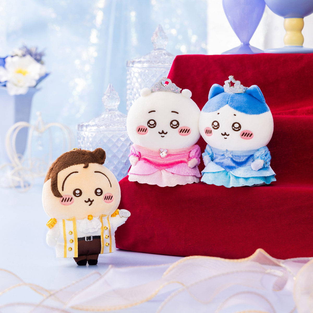 [Pre-order] "Chiikawa" Pooh Wappa, Princess Mascot - Hachiware