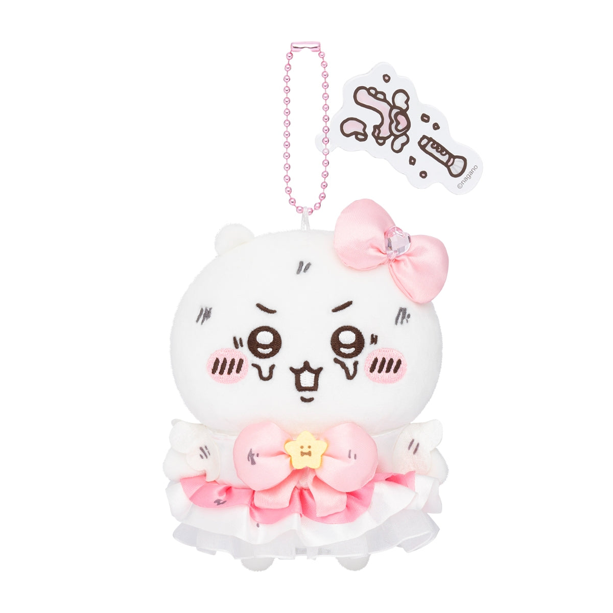 [Pre-order] "Chiikawa" Magical Chiikawa Magical Charge Plush Mascot - "Chiikawa" Magical Chiikawa Magical Charge Plush Mascot - Chiikawa in a pinch