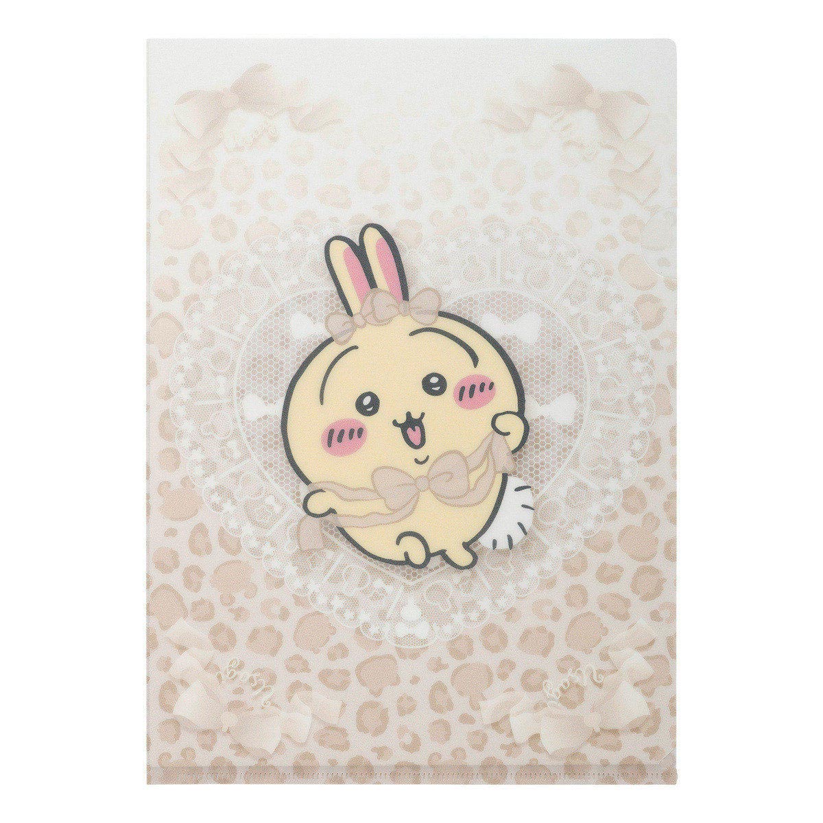 [Pre-order] "Chiikawa" Chiikawa Go! HARAJUKU Clear File - Ribbon Usagi