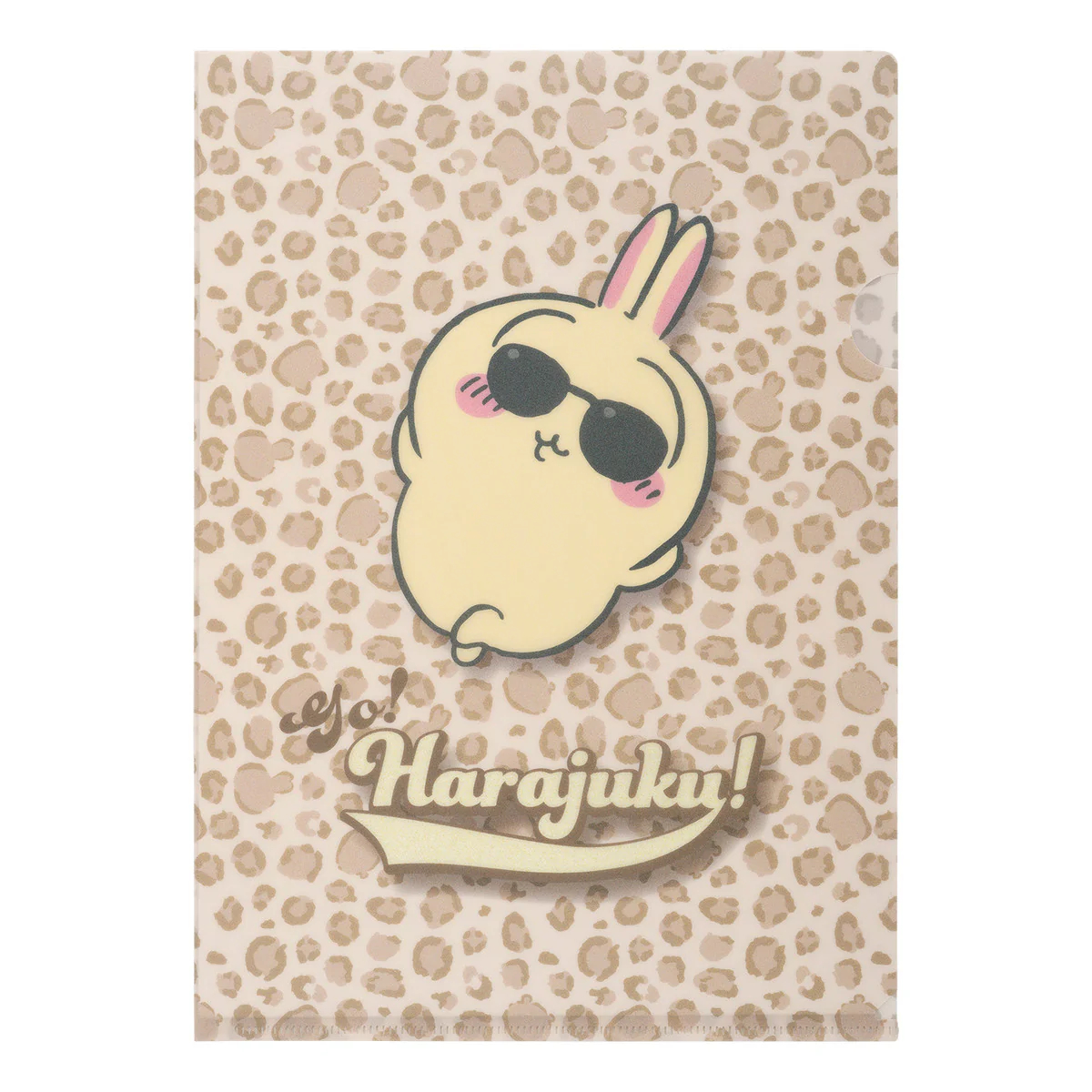 [Pre-order] "Chiikawa" Chiikawa Go! HARAJUKU Clear File - Usagi with Sunglasses