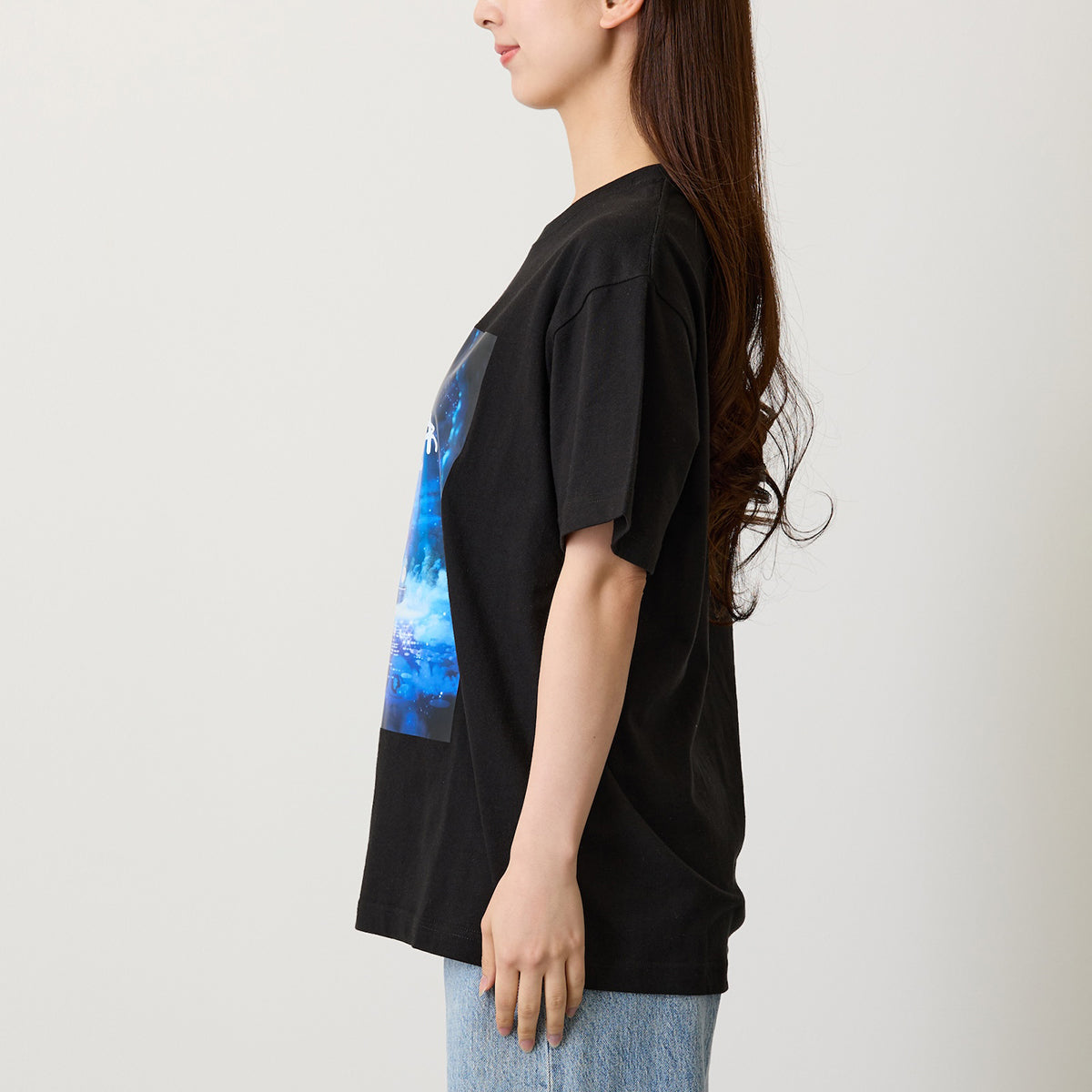 [Pre-order] Chiikawa Movie Chiikawa T-shirt - The Secret of Mermaid Island Black