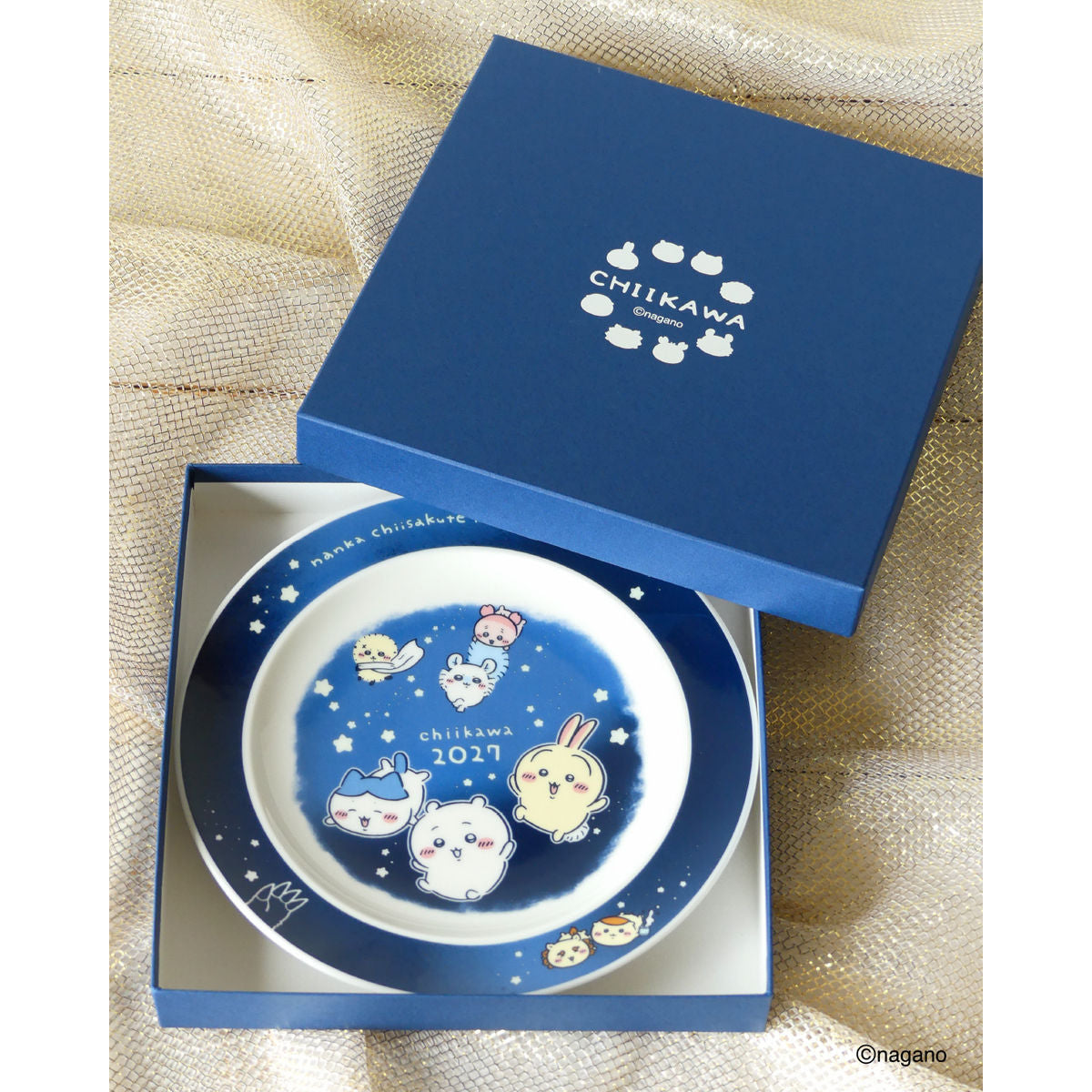 [Pre-order] [Made-to-order] Chiikawa Starry Night Sky Plate (2027)