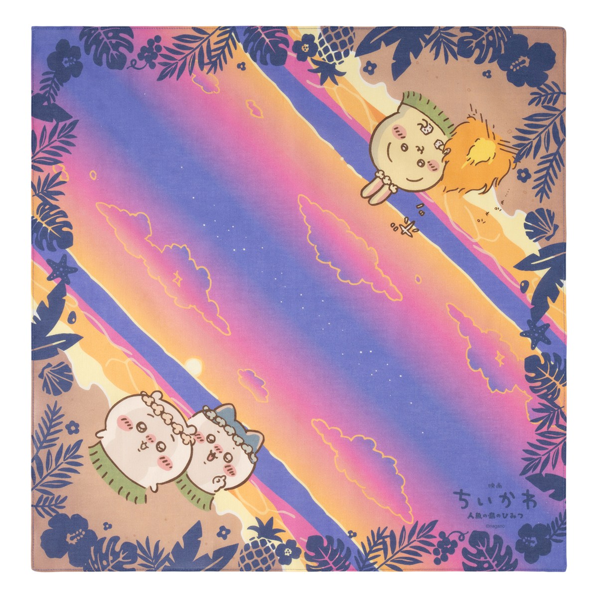 [Pre-order] Chiikawa Movie Chiikawa Island Sunset Bandana