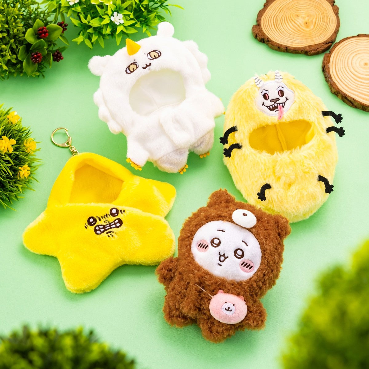 [Pre-order] "Chiikawa" Chiikawa Park Plush Mascot-sized costume - Star