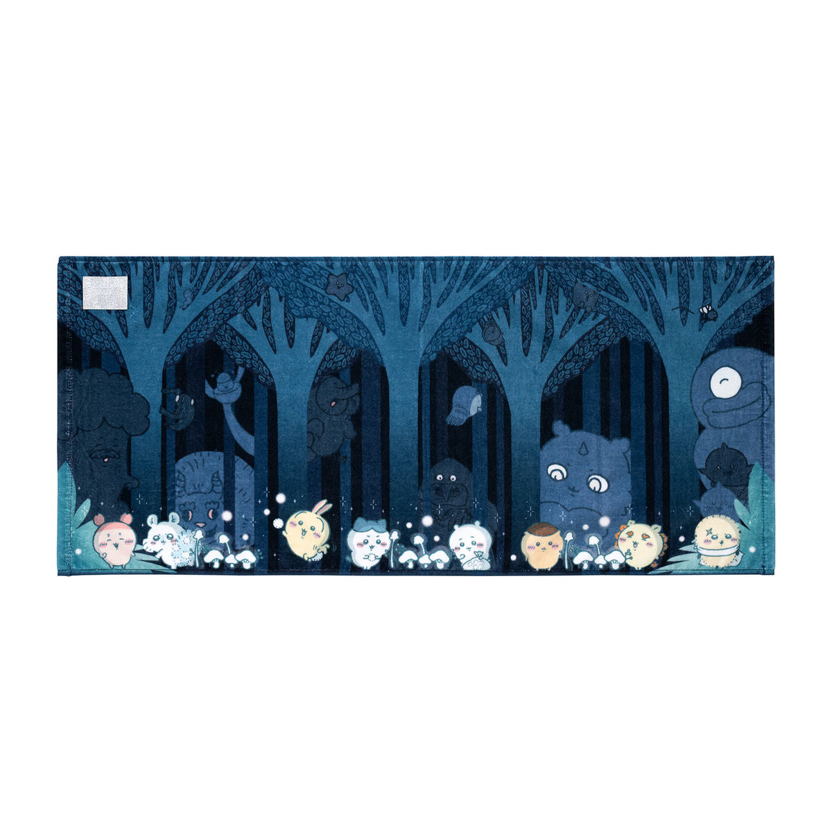 [Pre-order] "Chiikawa" Chiikawa Park Face Towel - Night Forest