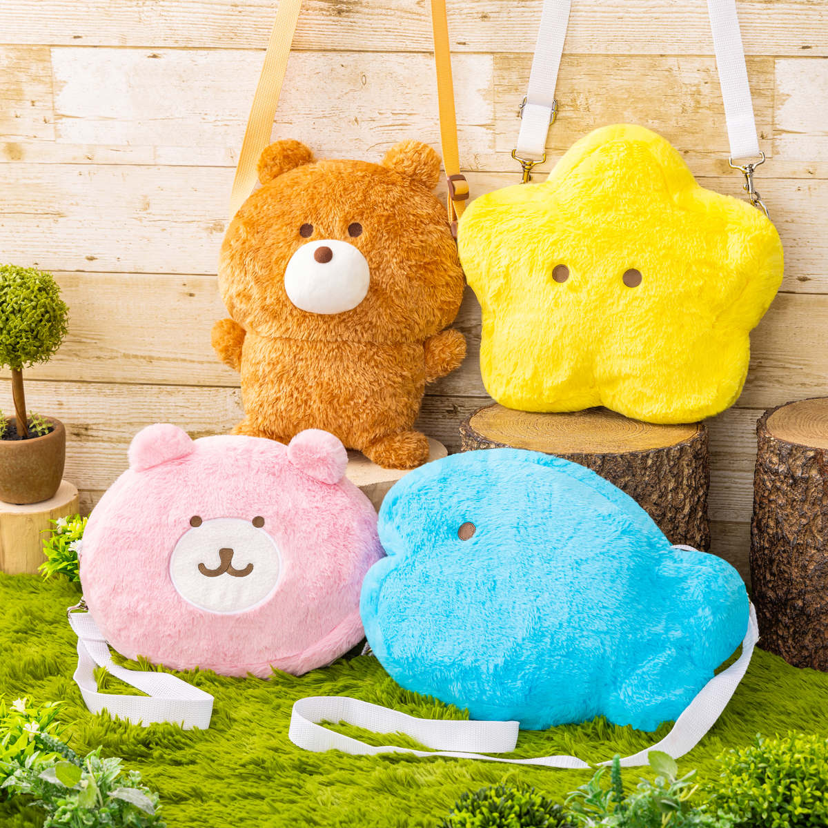 [Pre-order] "Chiikawa" Chiikawa Park Lots of Storage Hachiware Fish Pouch