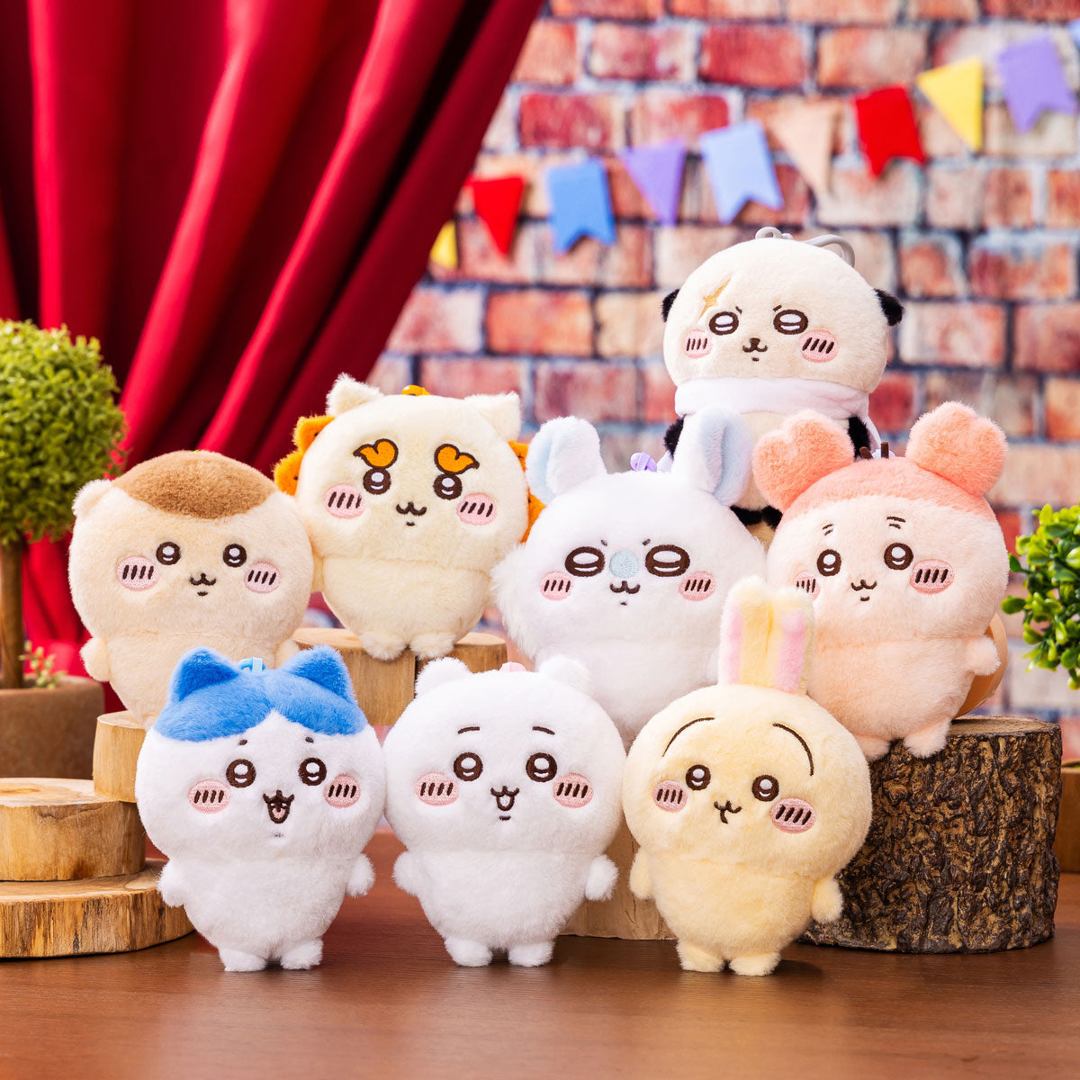 [Pre-order] "Chiikawa" Chiikawa Park Puwakoro Plush Mascot - Chiikawa