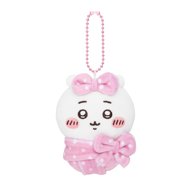 [Pre-order] "Chiikawa" Kyutto Swaddled Mini Plush Mascot - Chiikawa