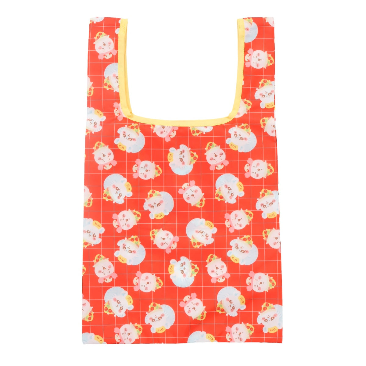 [Pre-order] "Chiikawa" Chiikawa Eco bag - Pizza (Red)