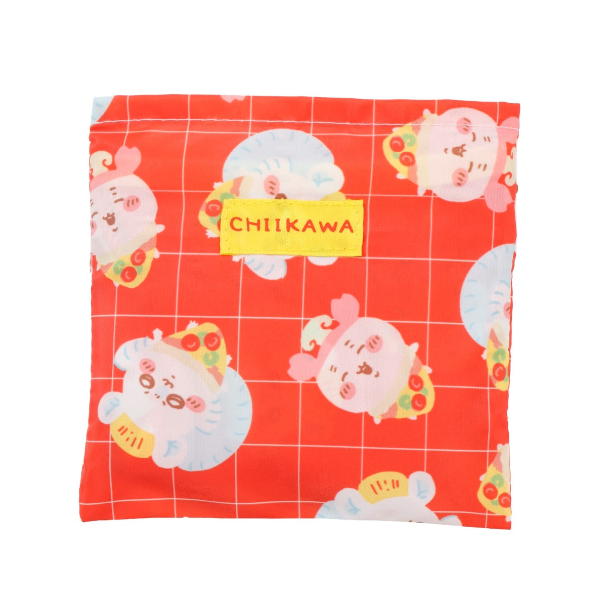 [Pre-order] "Chiikawa" Chiikawa Eco bag - Pizza (Red)