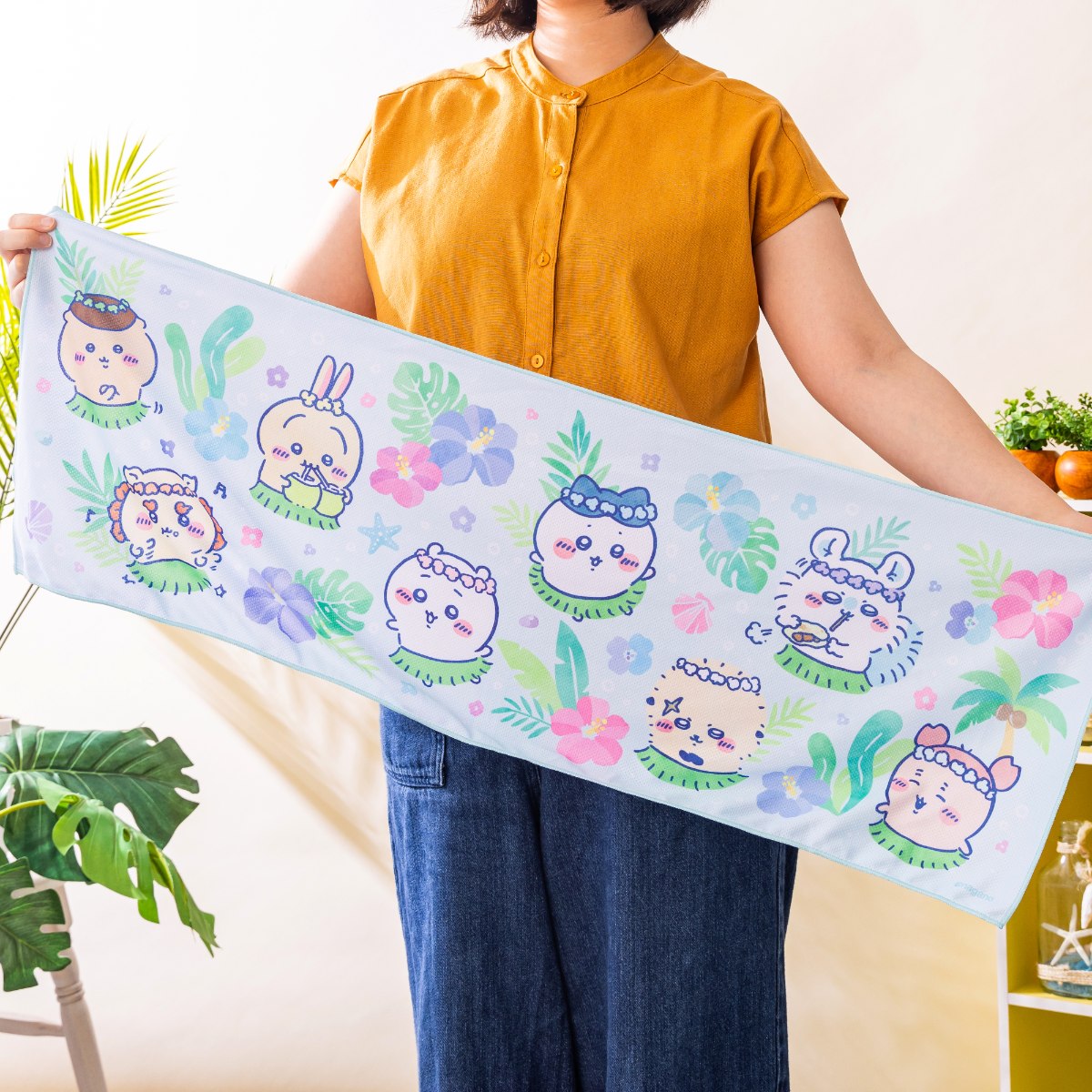[Pre-order] Chiikawa Movie Cool Towels for Everyone Who Came to the Island
