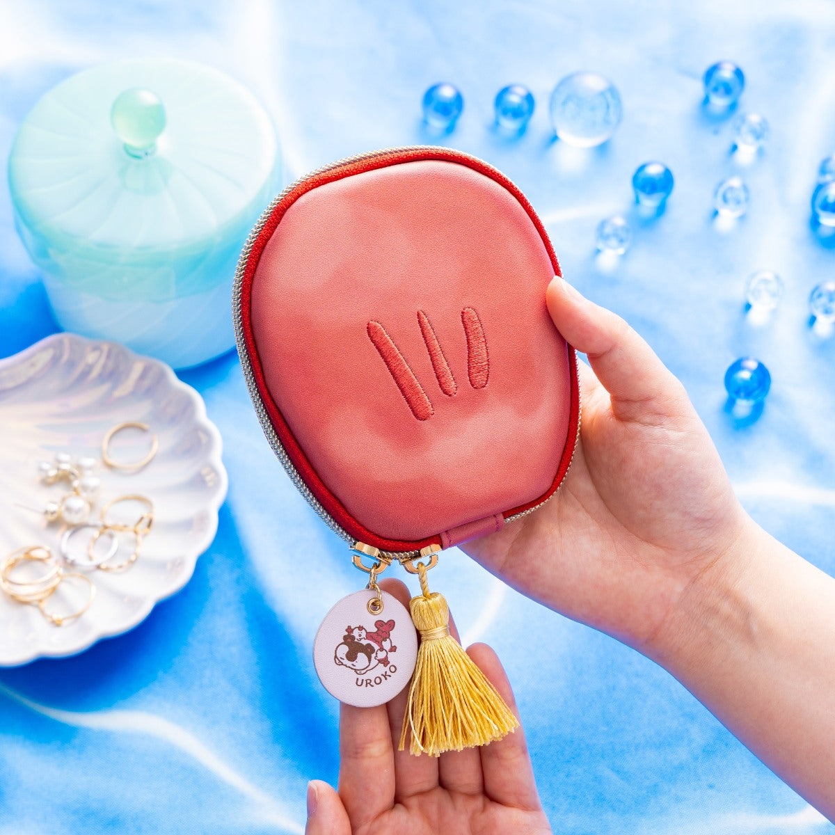 [Pre-order] Chiikawa Movie Chiikawa Island Scale-shaped Accessory Pouch