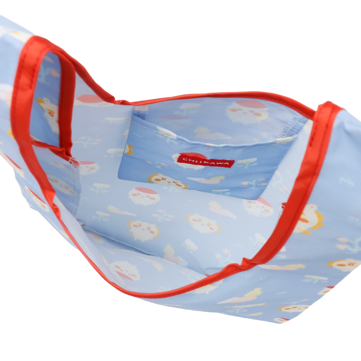 [Pre-order] "Chiikawa" Chiikawa Eco bag - Veggie Snack Garden (Blue)