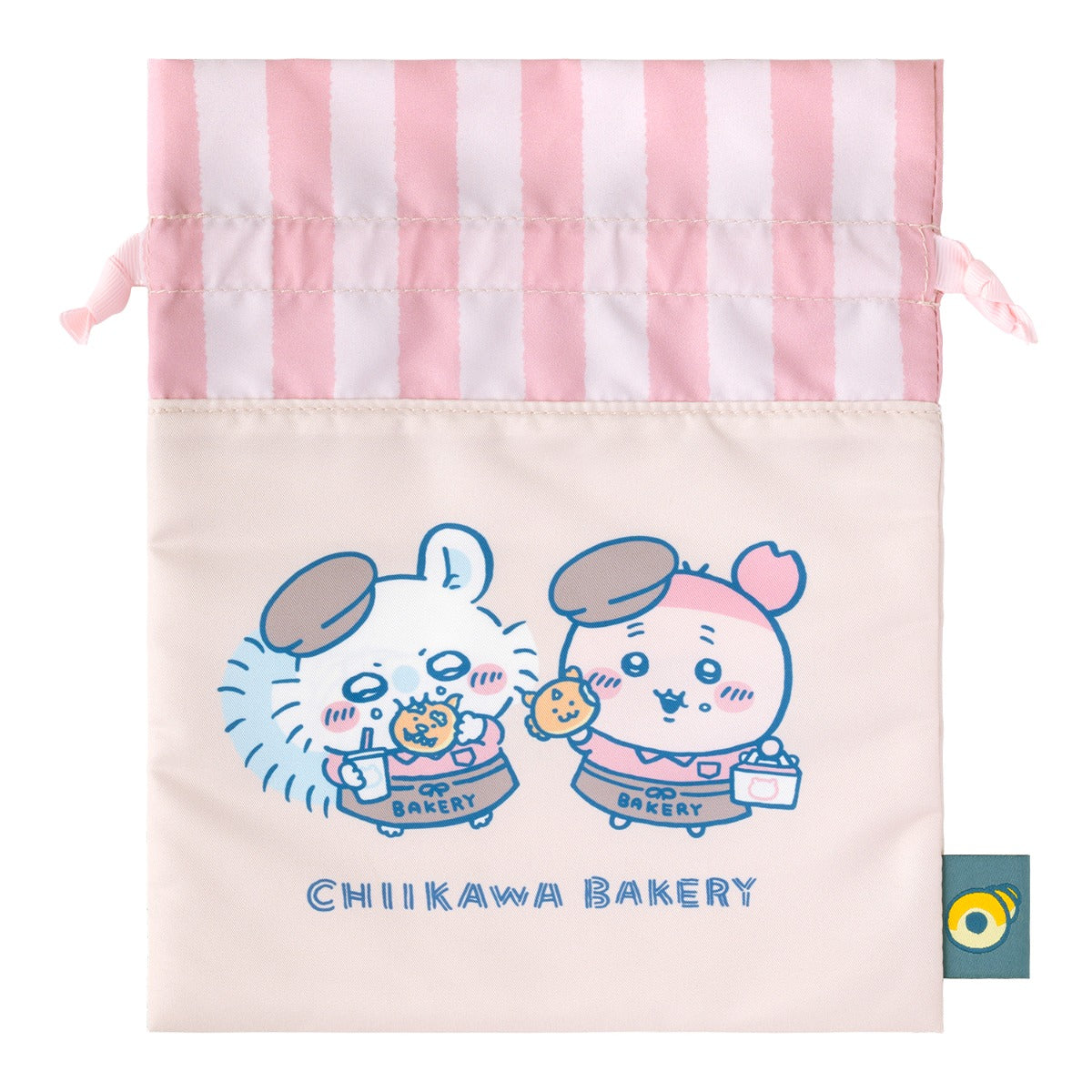[Pre-order] "Chiikawa" Chiikawa Bakery drawstring bag - Momonga and Furuhonya