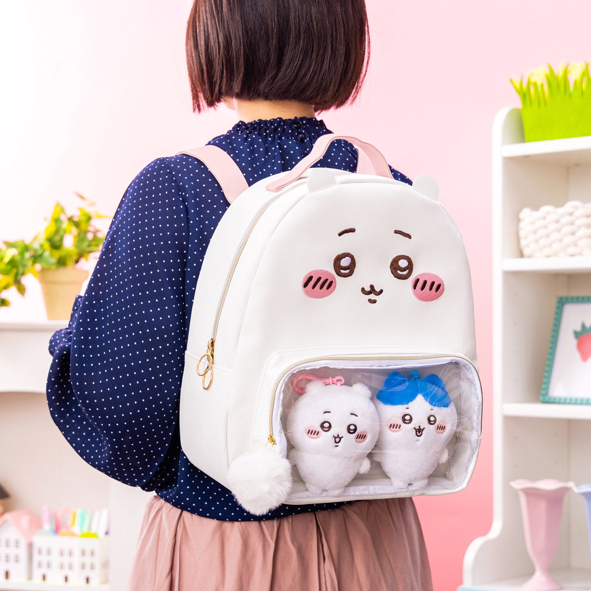 [Pre-order] "Chiikawa" Chiikawa Park Face itabag Backpack - Chiikawa