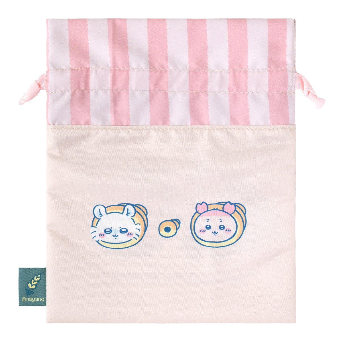 [Pre-order] "Chiikawa" Chiikawa Bakery drawstring bag - Momonga and Furuhonya
