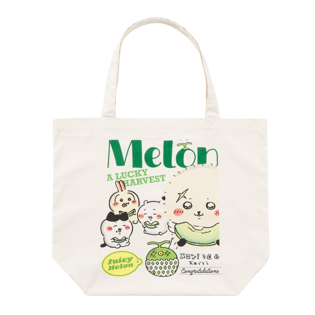 [Pre-order] "Chiikawa" Chiikawa Tote Bag - Melon