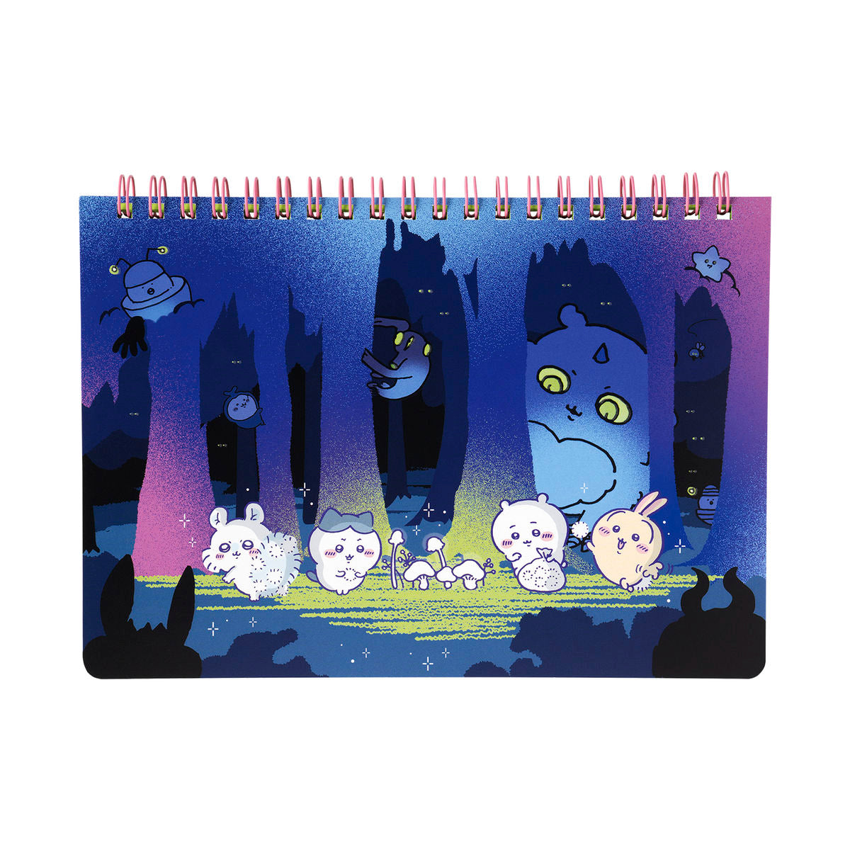 [Pre-order] "Chiikawa" Chiikawa Park Ring Notebook - Dark Forest