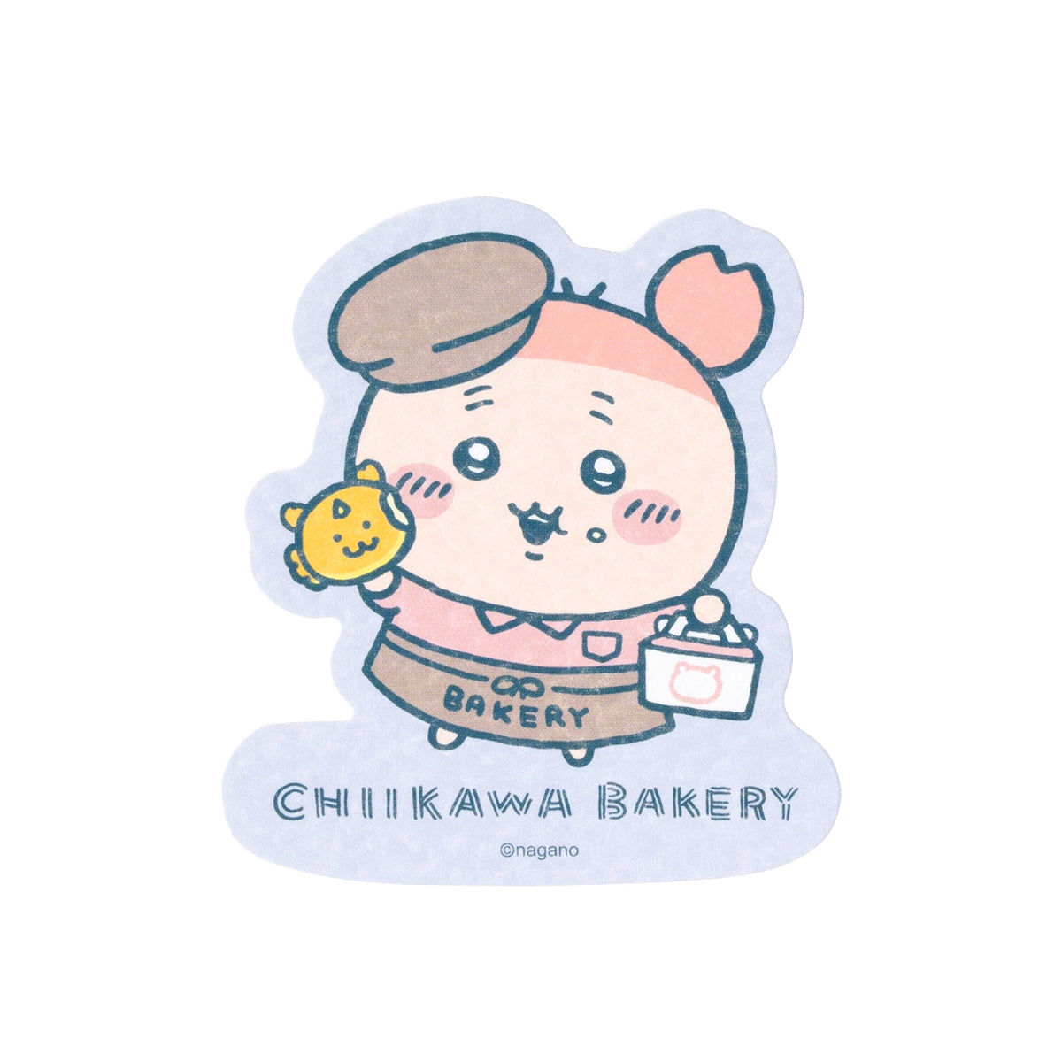 [Pre-order] "Chiikawa" Chiikawa Bakery A soft, tactile sticker that fits on your smartphone - Furuhonya