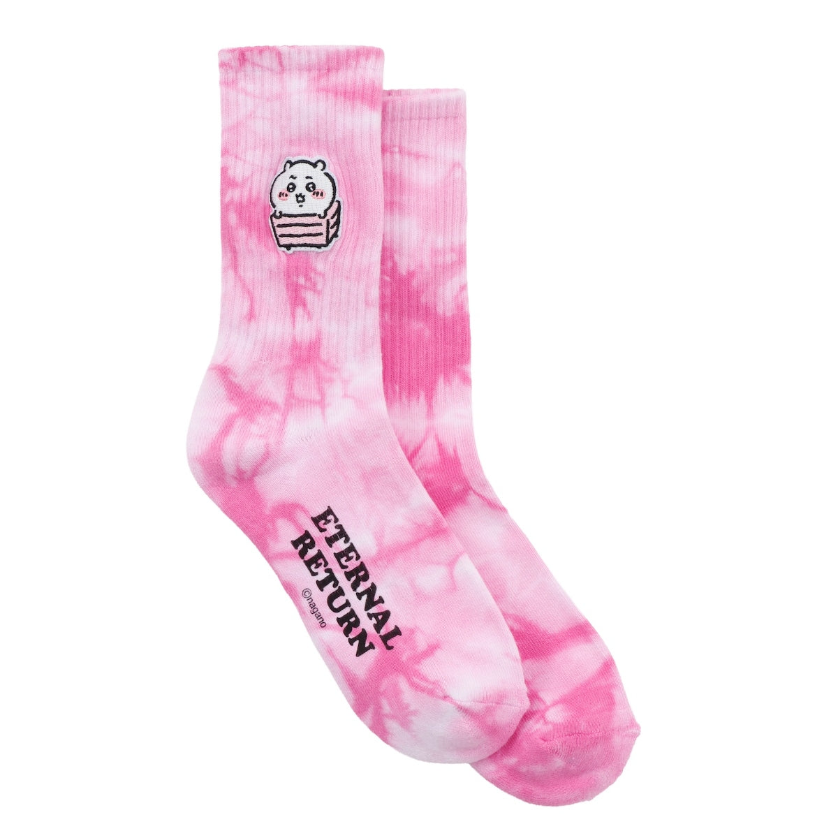 [Pre-order] "Chiikawa" Chiikawa tie dye Socks - Loop (Pink)
