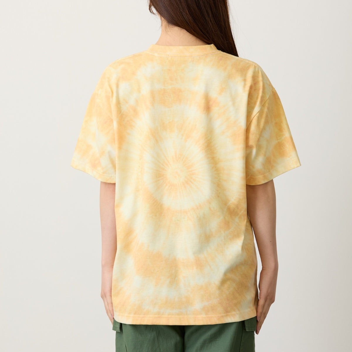 [Pre-order] "Chiikawa" Chiikawa tie dye T-shirt - Angel Halo (Yellow)
