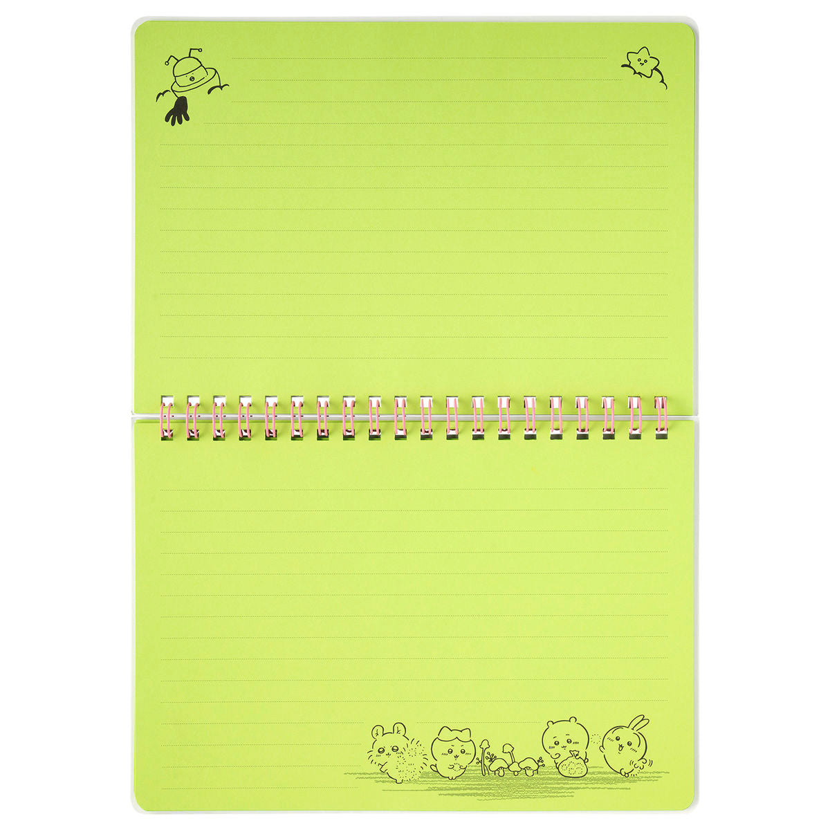 [Pre-order] "Chiikawa" Chiikawa Park Ring Notebook - Dark Forest