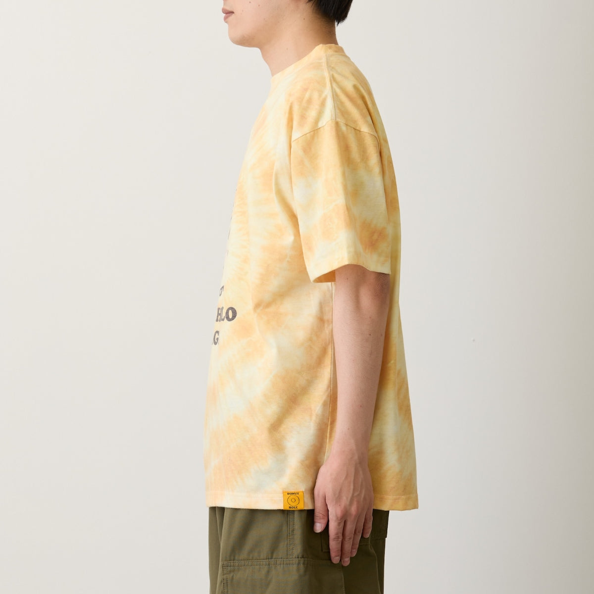 [Pre-order] "Chiikawa" Chiikawa tie dye T-shirt - Angel Halo (Yellow)
