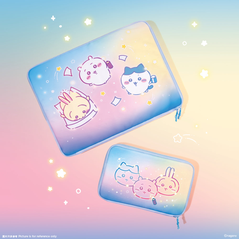 [Pre-order] (Limited) Chiikawa Artiverse Hong Kong (pop-up store for exhibition) - Travel Organiser Bag Set (Set of 2)