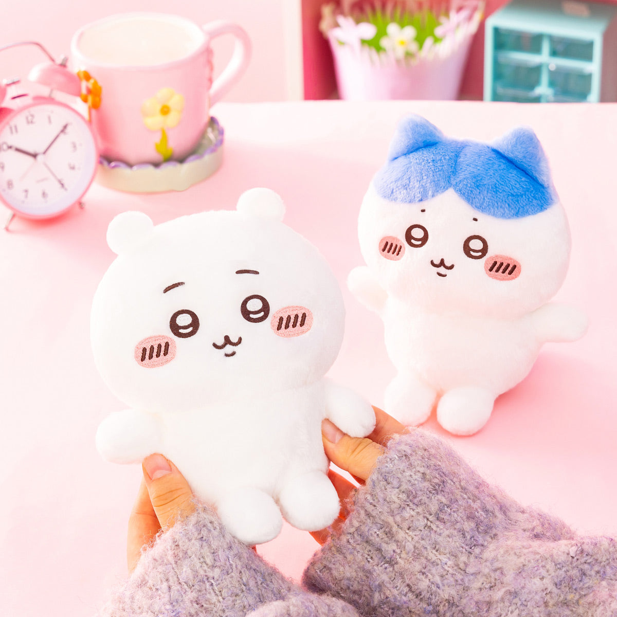 [Pre-order] "Chiikawa" Cute posing plush toys - Chiikawa
