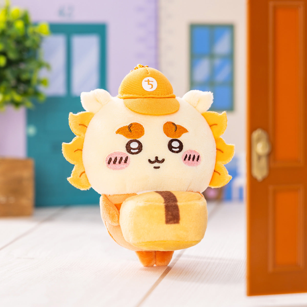 [In stock] "Chiikawa" Chiikawa Market Deliveryman Plush Mascot - Usagi