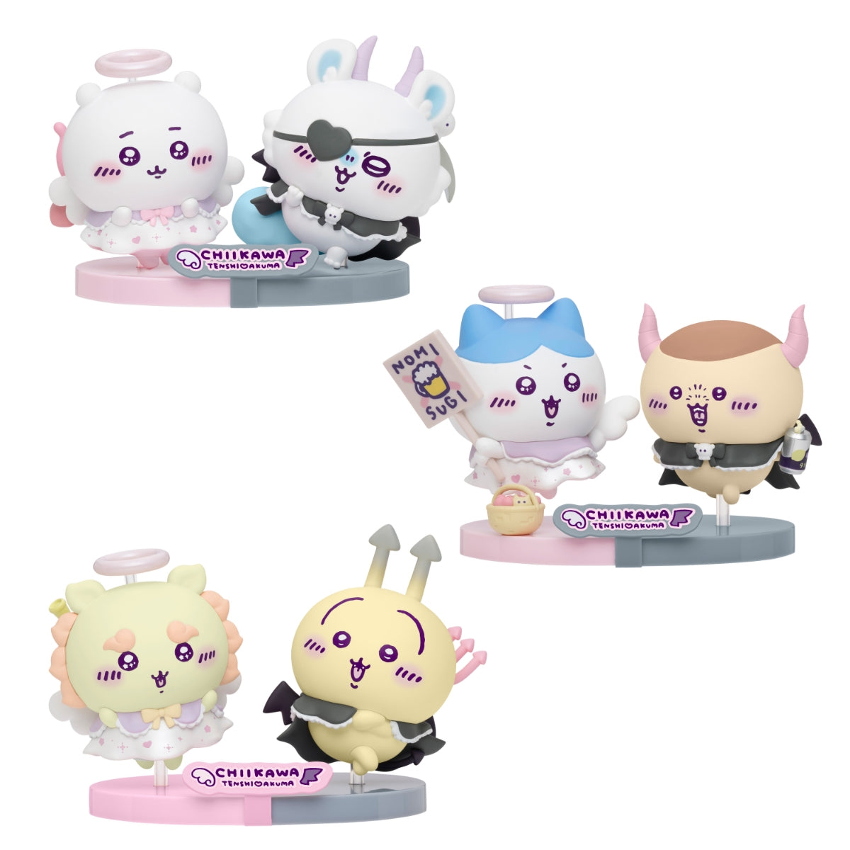 [Pre-order] "Chiikawa" Chiikawa GPSBOX Angel & Devil Figures Collection(6 types total)