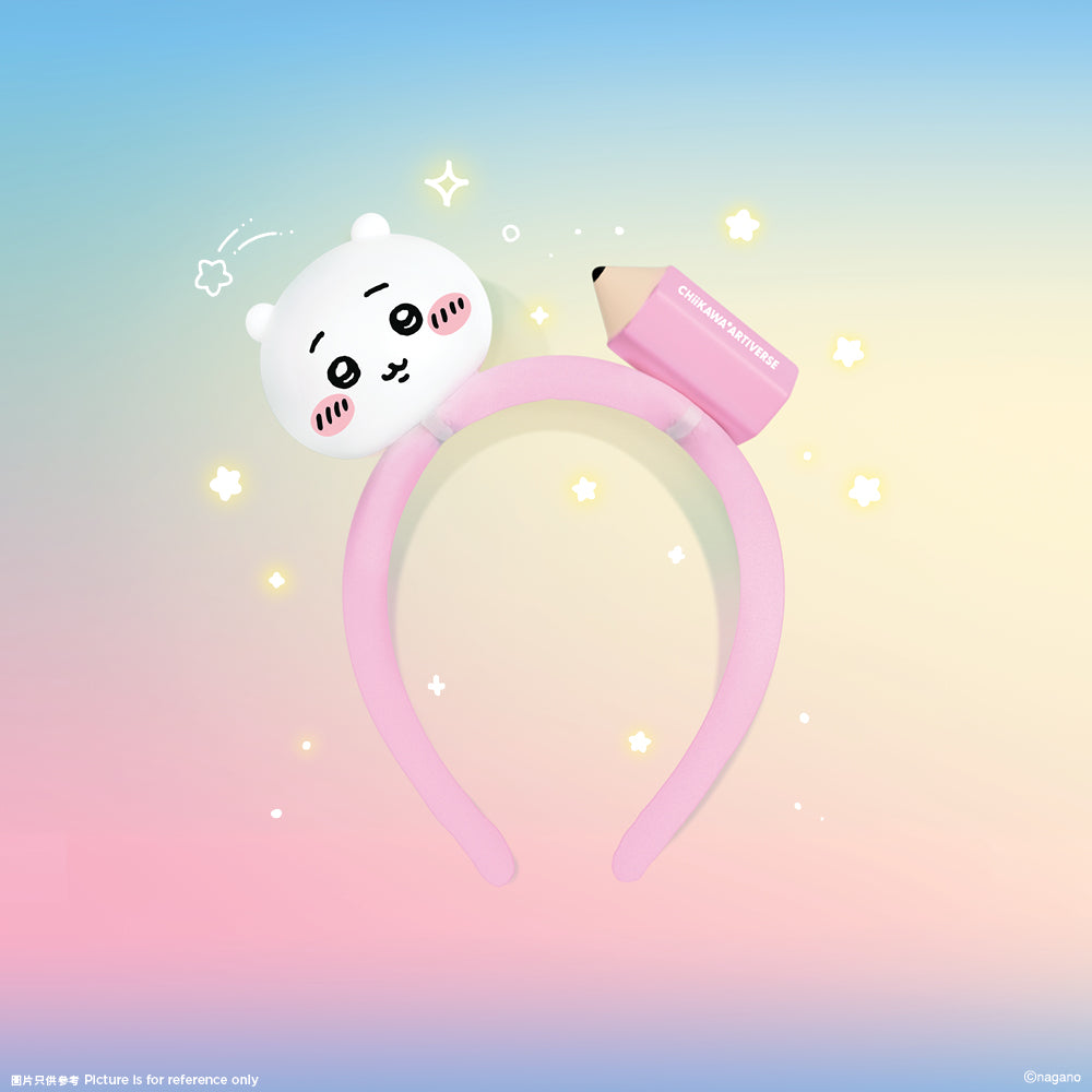 [Pre-order] (Limited) Chiikawa Artiverse Hong Kong (pop-up store for exhibition) - Chiikawa Headband (luminous figure design)