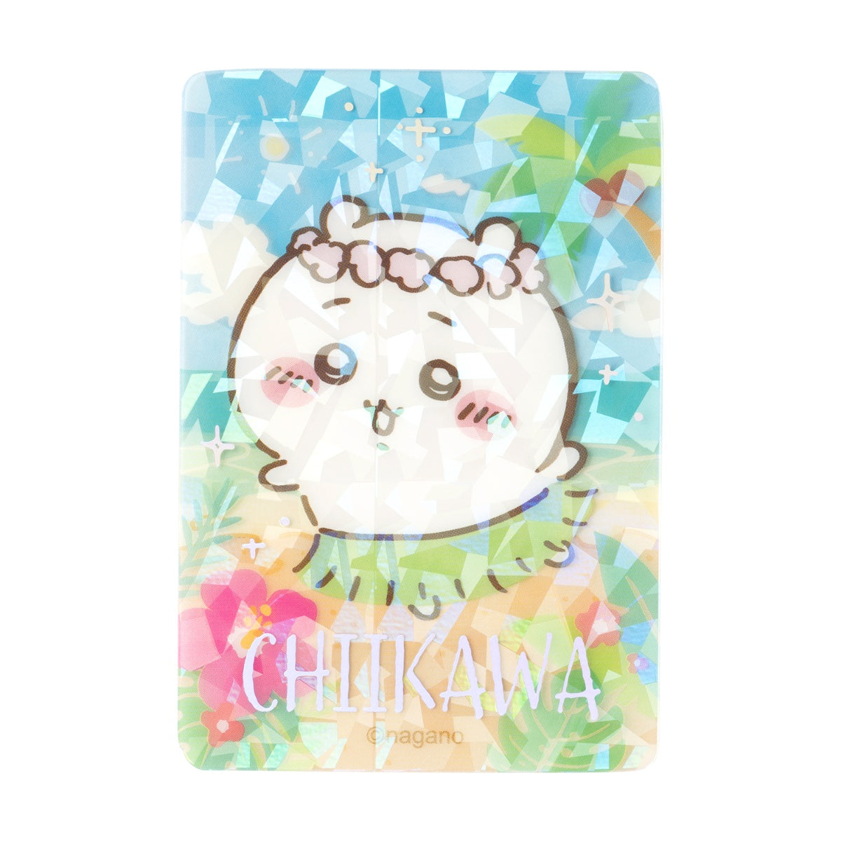 [Pre-order] Chiikawa Movie Chiikawa Mermaid Island Trading Seaside Sparkling Clear Cards