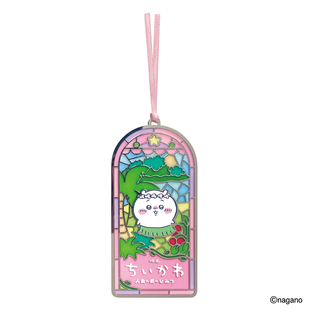 [Pre-order] Chiikawa Movie Chiikawa Stained Glass Style Bookmark - Chiikawa