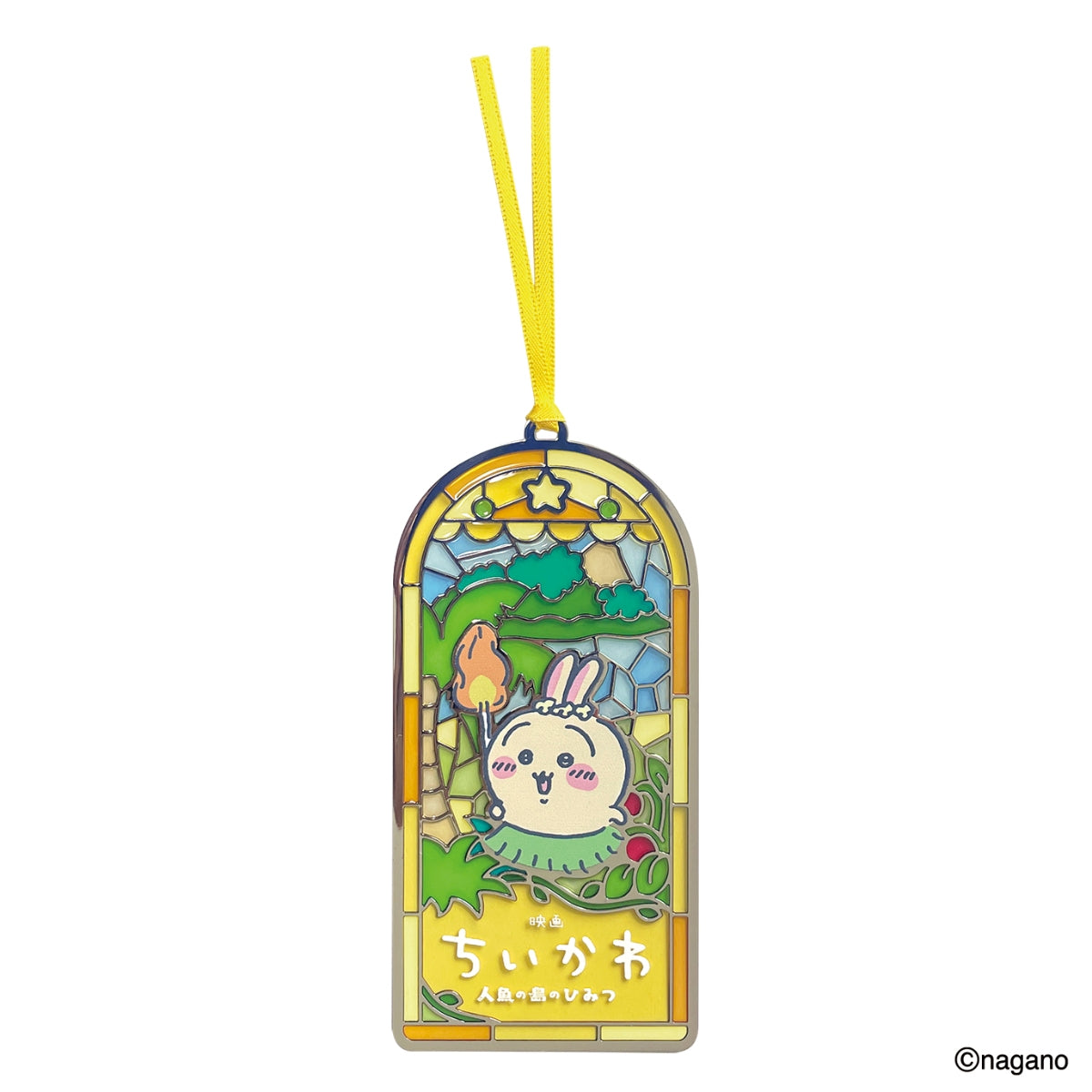 [Pre-order] Chiikawa Movie Chiikawa Stained Glass Style Bookmark - Usagi