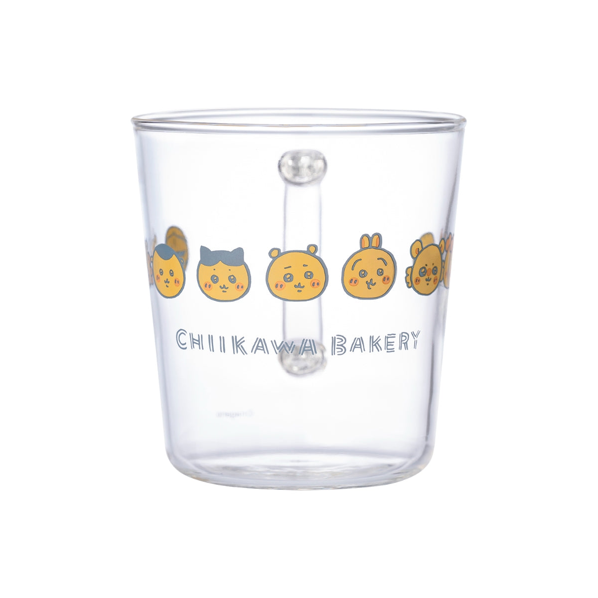 [Pre-order] "Chiikawa" Chiikawa Bakery Heat-Resistant Glass Mug - For all you bread lovers