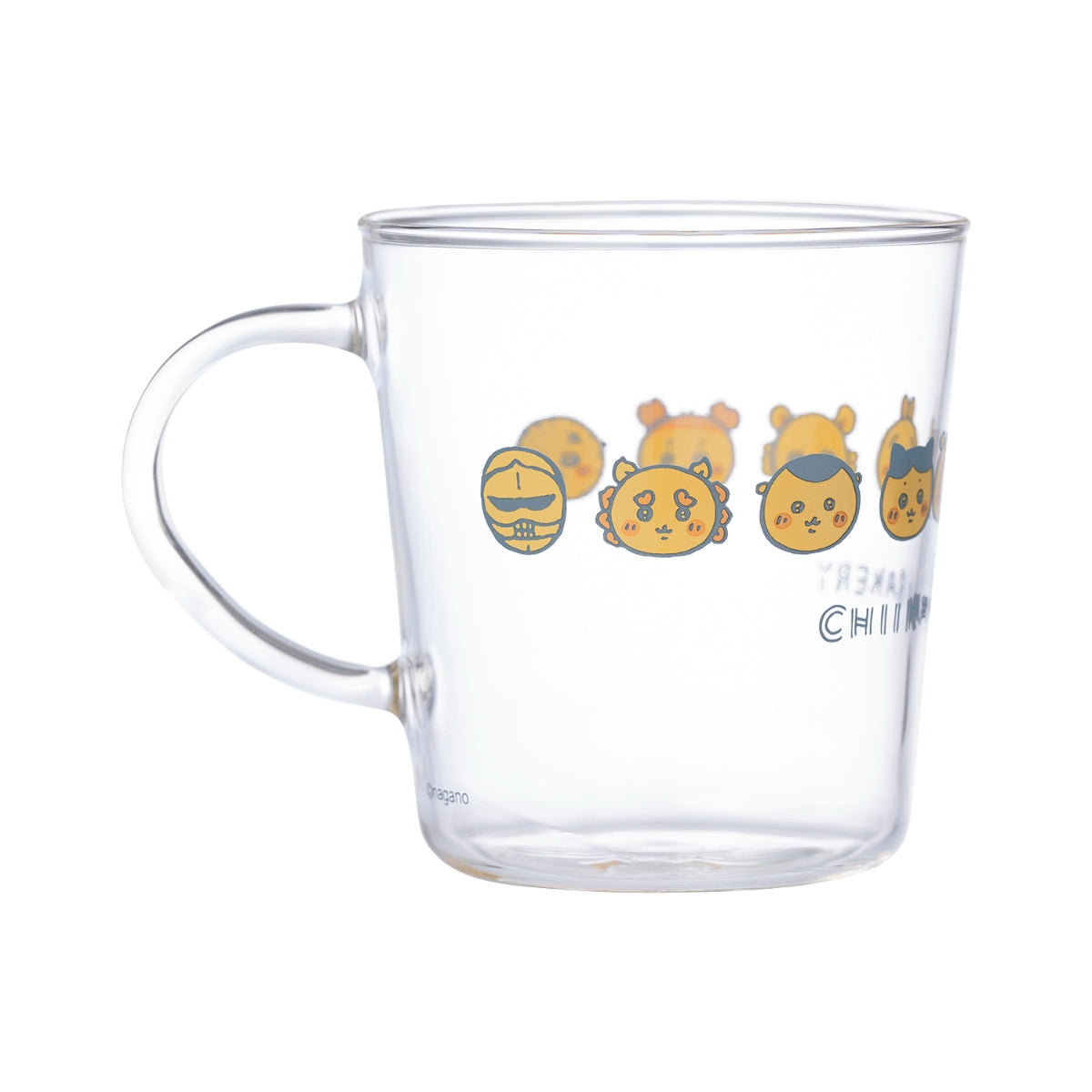 [Pre-order] "Chiikawa" Chiikawa Bakery Heat-Resistant Glass Mug - For all you bread lovers