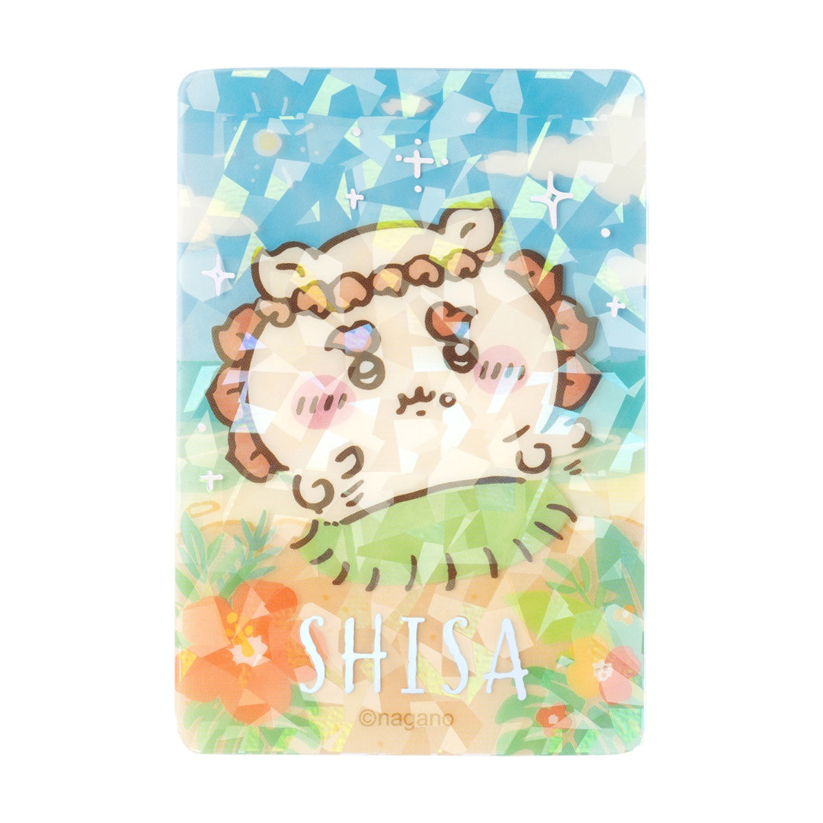 [Pre-order] Chiikawa Movie Chiikawa Mermaid Island Trading Seaside Sparkling Clear Cards