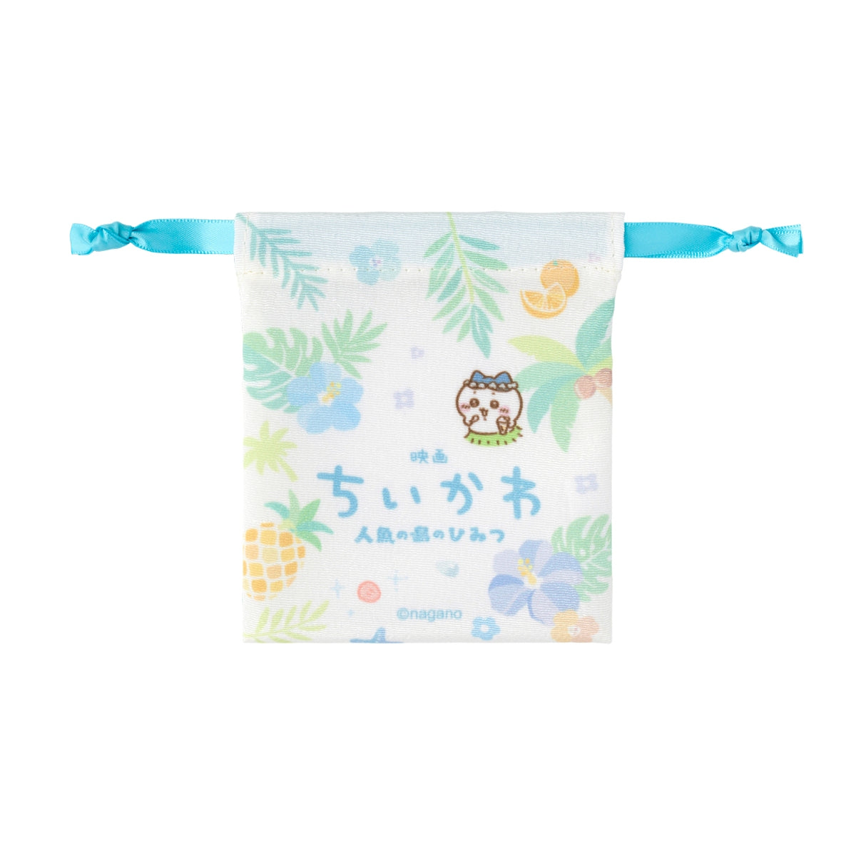 [Pre-order] Chiikawa Movie Chiikawa Mermaid Island Trading Mini Drawstring Bag